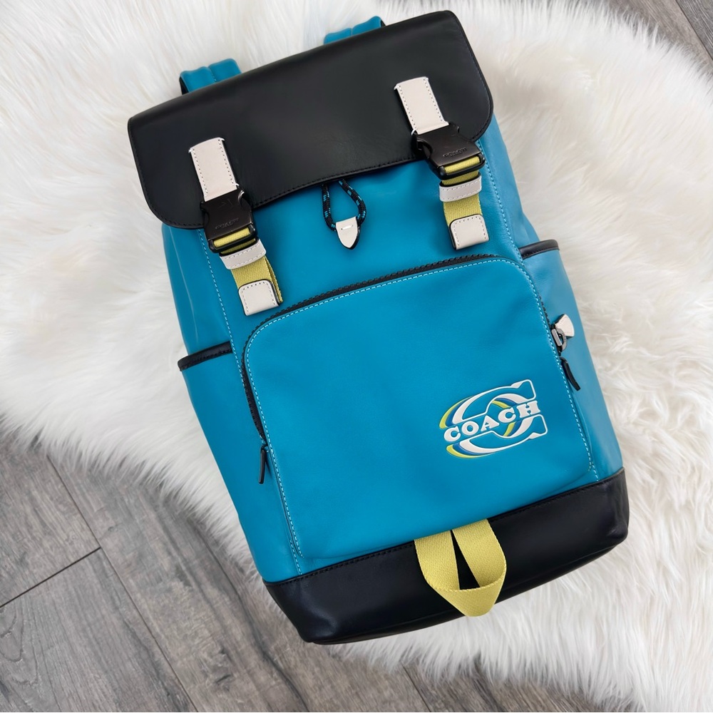 Coach CL945 Track Backpack - Picture 4 of 14